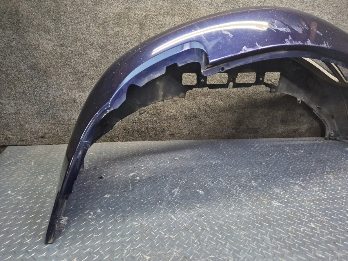 1999-2001 Porsche 911 Carrera 996 Front Bumper Cover Panel Blue Damaged