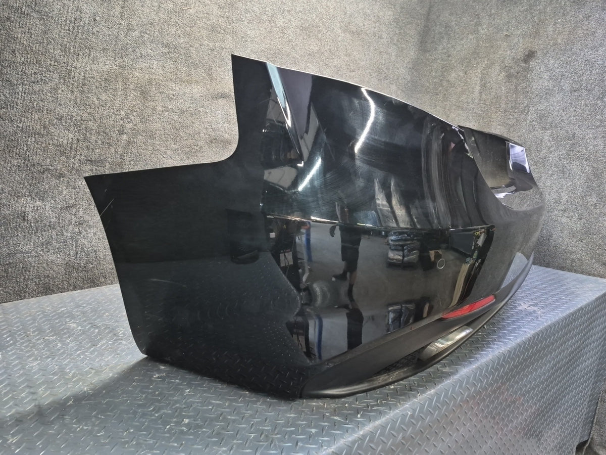 17-21 Alfa Romeo Giulia Q4 952 Rear Bumper Cover Black w PDC Assembly OEM