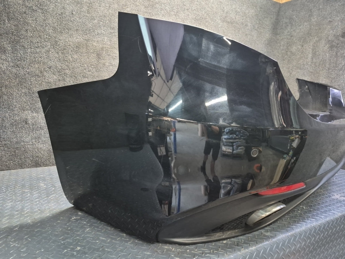 17-21 Alfa Romeo Giulia Q4 952 Rear Bumper Cover Black w PDC Assembly OEM