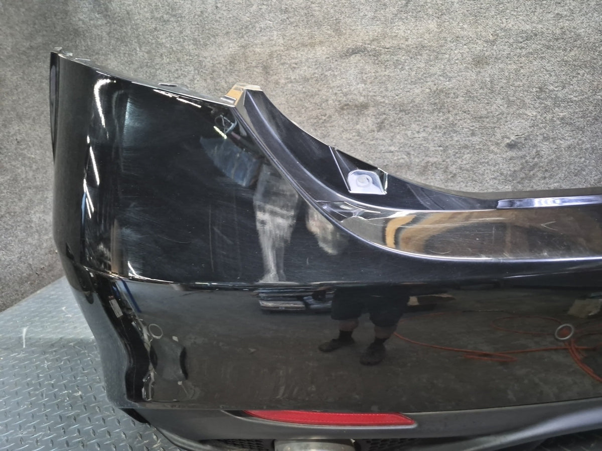 17-21 Alfa Romeo Giulia Q4 952 Rear Bumper Cover Black w PDC Assembly OEM