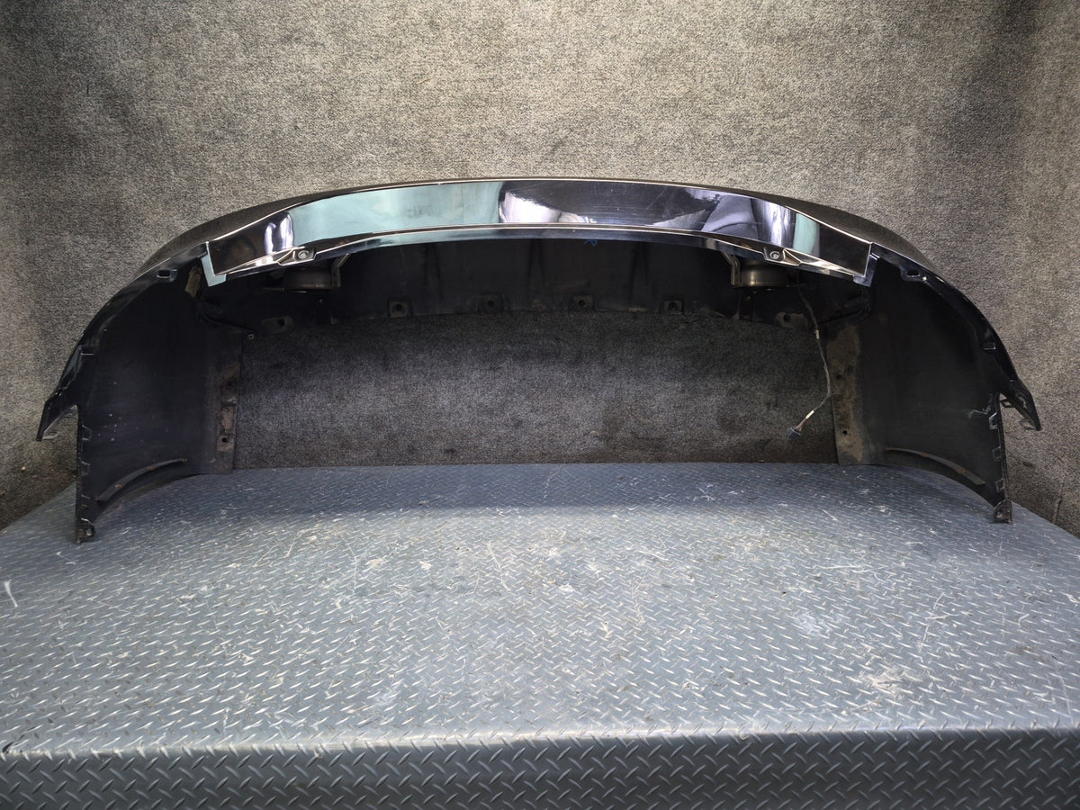 17-21 Alfa Romeo Giulia Q4 952 Rear Bumper Cover Black w PDC Assembly OEM