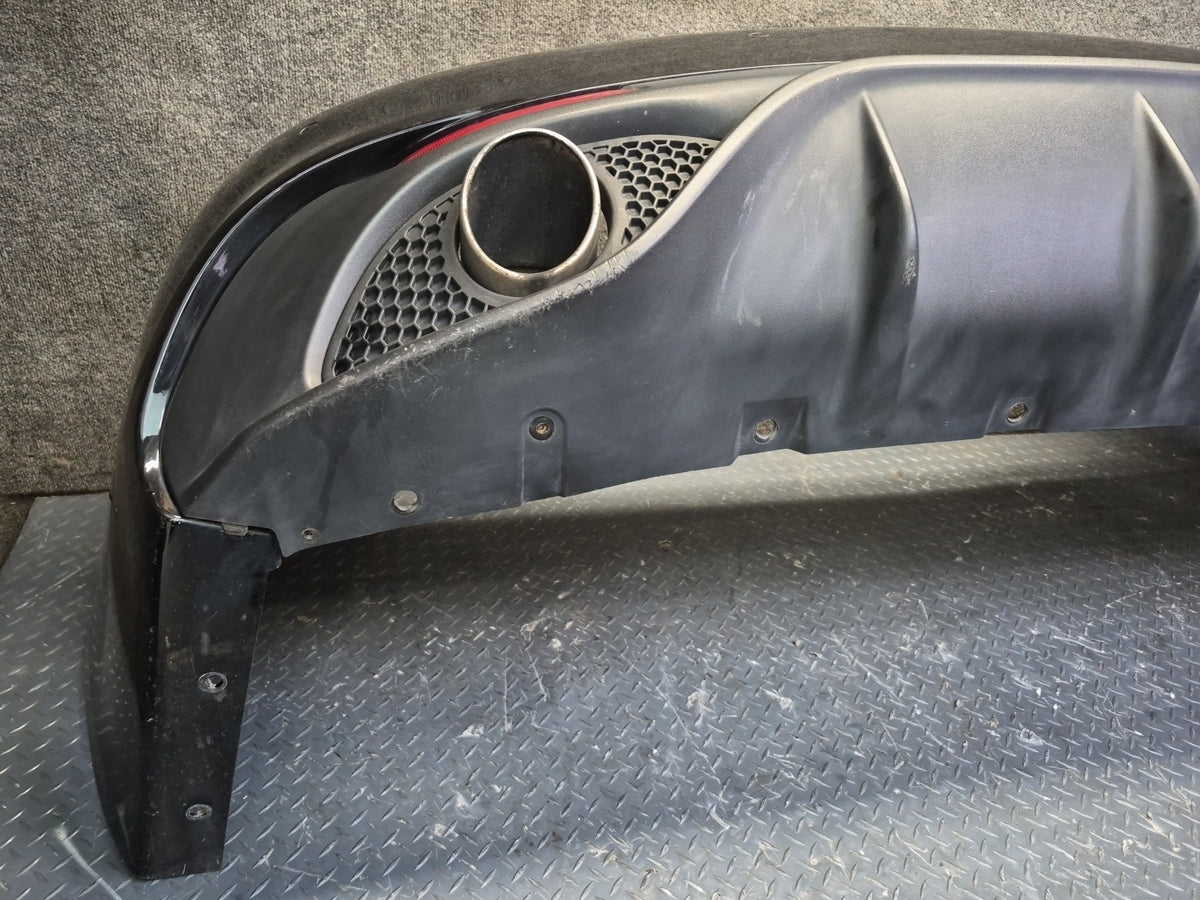 17-21 Alfa Romeo Giulia Q4 952 Rear Bumper Cover Black w PDC Assembly OEM