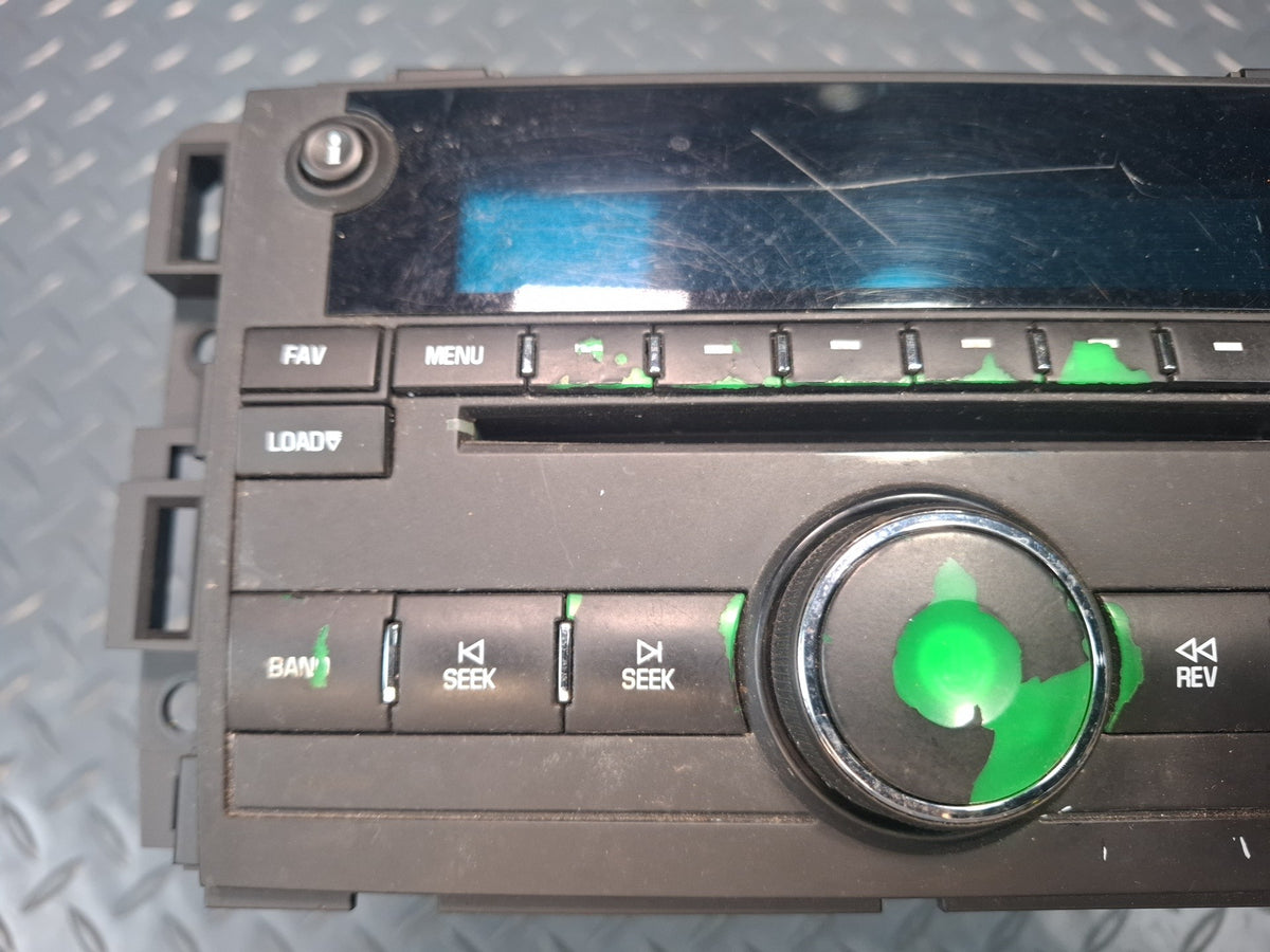 2008-2009 Hummer H2 Radio CD Player Receiver Head Unit 25799568 Damaged
