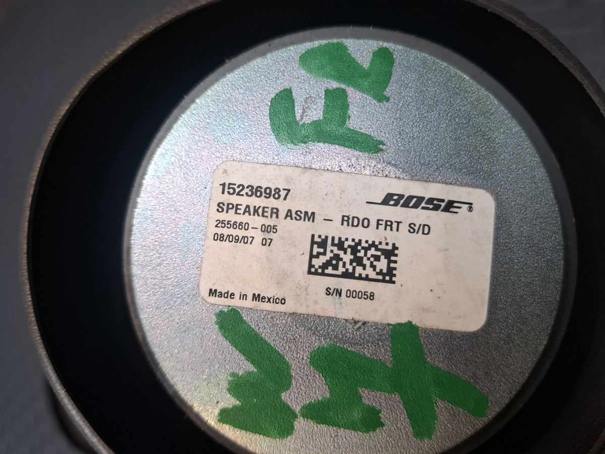 2003-2009 Hummer H2 Front Left & Right Door Audio Speaker Bose Set of 2