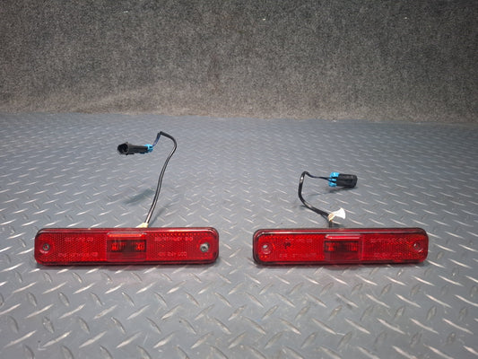 2003-2009 Hummer H2 Rear Left & Right Side Marker Light Lamp Set of 2