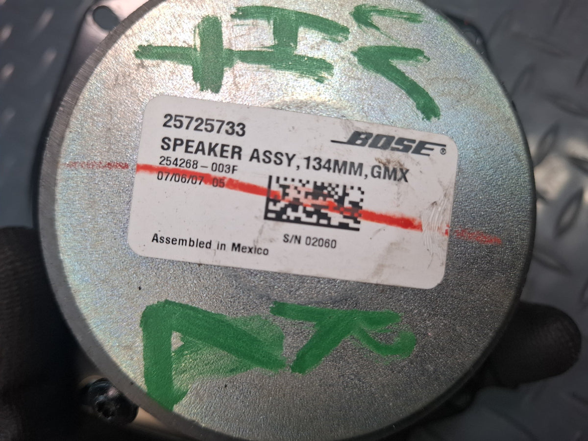 2008-2009 Hummer H2 Rear Left & Right Door Audio Speaker Bose Set of 2
