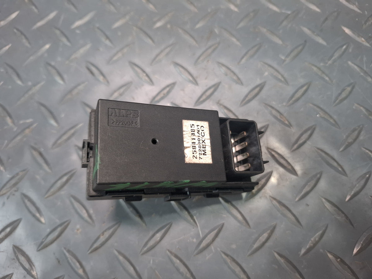 2008-2009 Hummer H2 Rear Left Side Door Power Window Mirror Switch 25841085