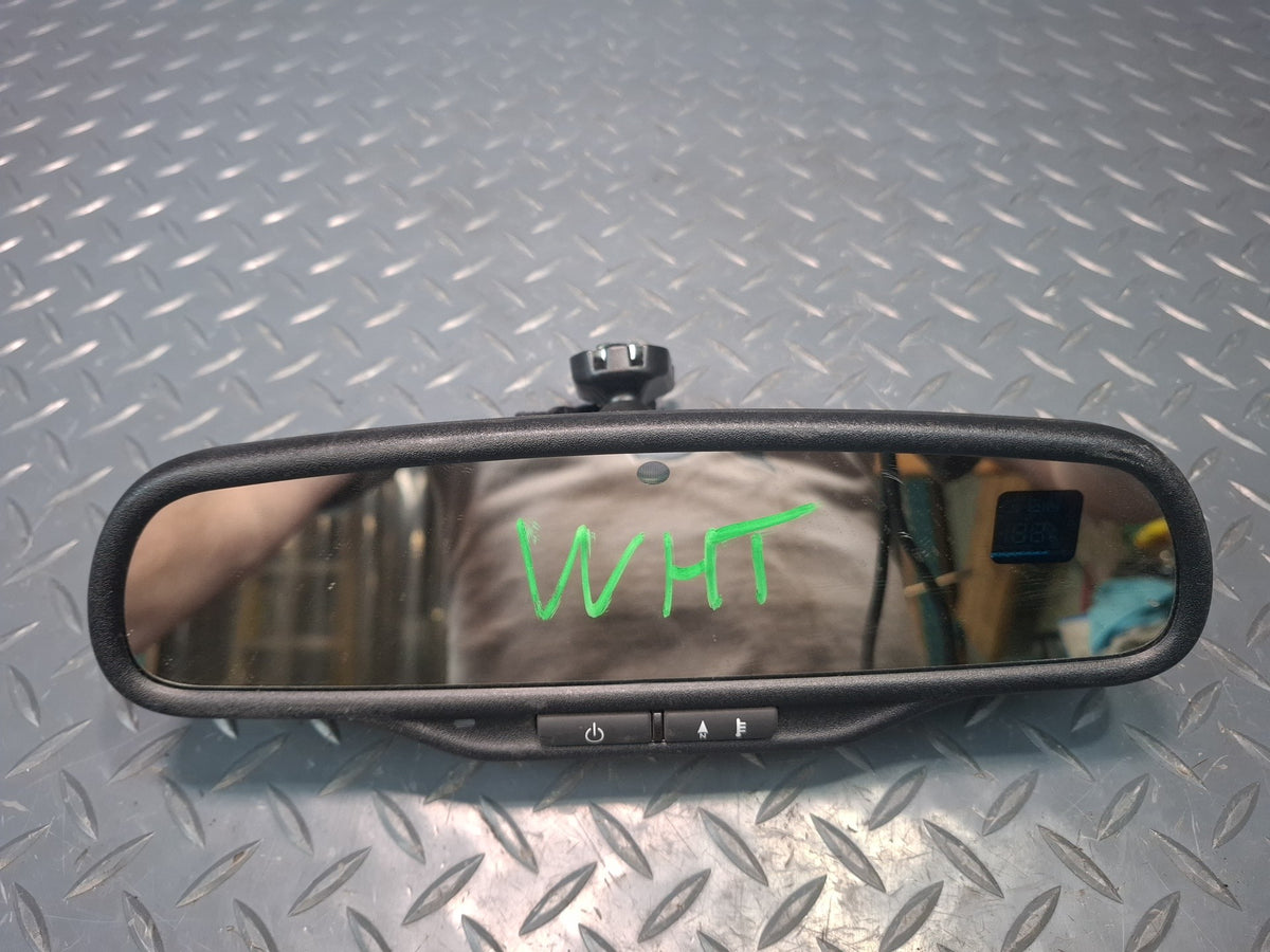 2003-2009 Hummer H2 Front Windshield Interior Auto Dim Rear View Mirror Black