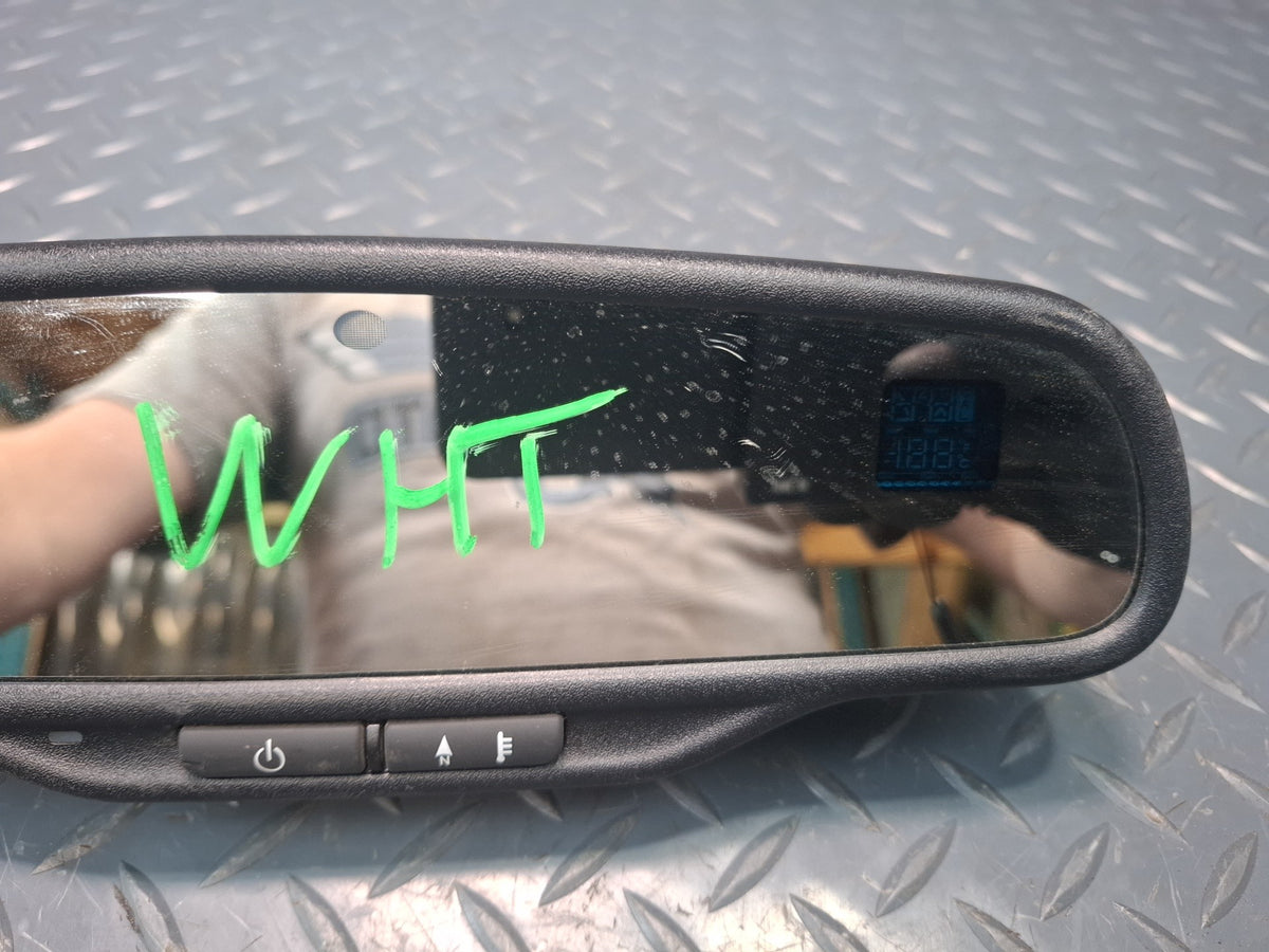 2003-2009 Hummer H2 Front Windshield Interior Auto Dim Rear View Mirror Black