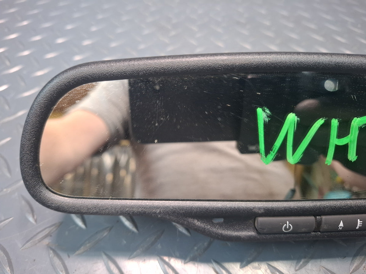 2003-2009 Hummer H2 Front Windshield Interior Auto Dim Rear View Mirror Black