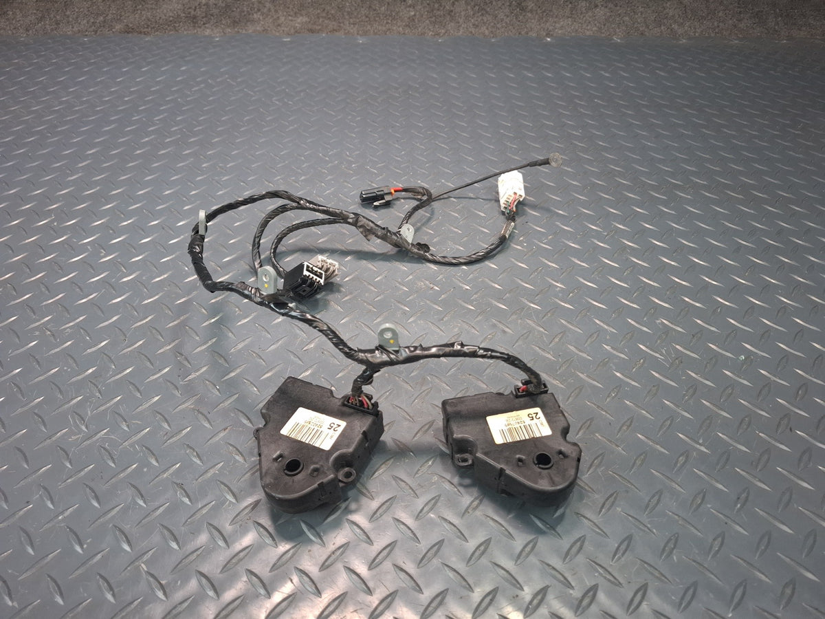 2008-2009 Hummer H2 Rear Hvac A/C Air Heater Flap Door Actuator Motor Wiring Set