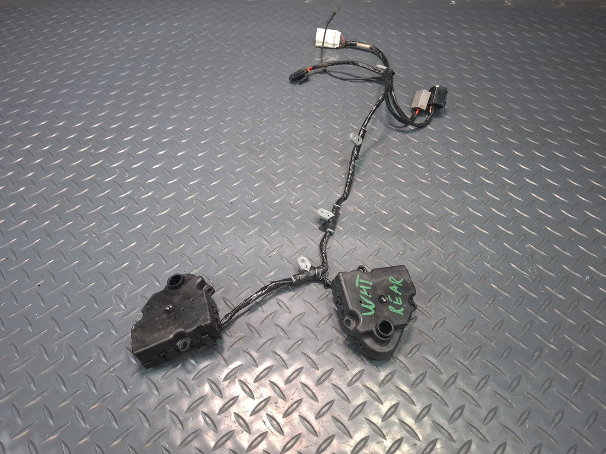 2008-2009 Hummer H2 Rear Hvac A/C Air Heater Flap Door Actuator Motor Wiring Set