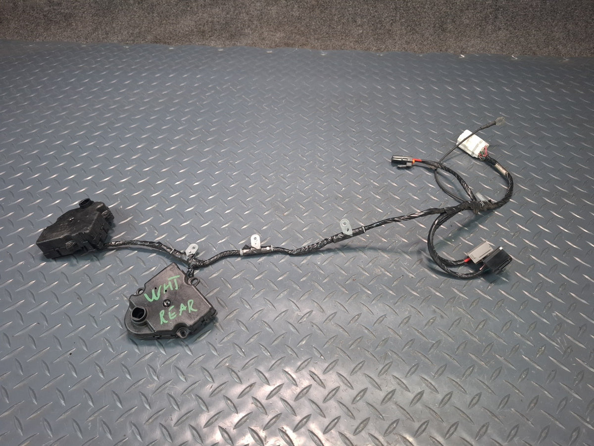 2008-2009 Hummer H2 Rear Hvac A/C Air Heater Flap Door Actuator Motor Wiring Set