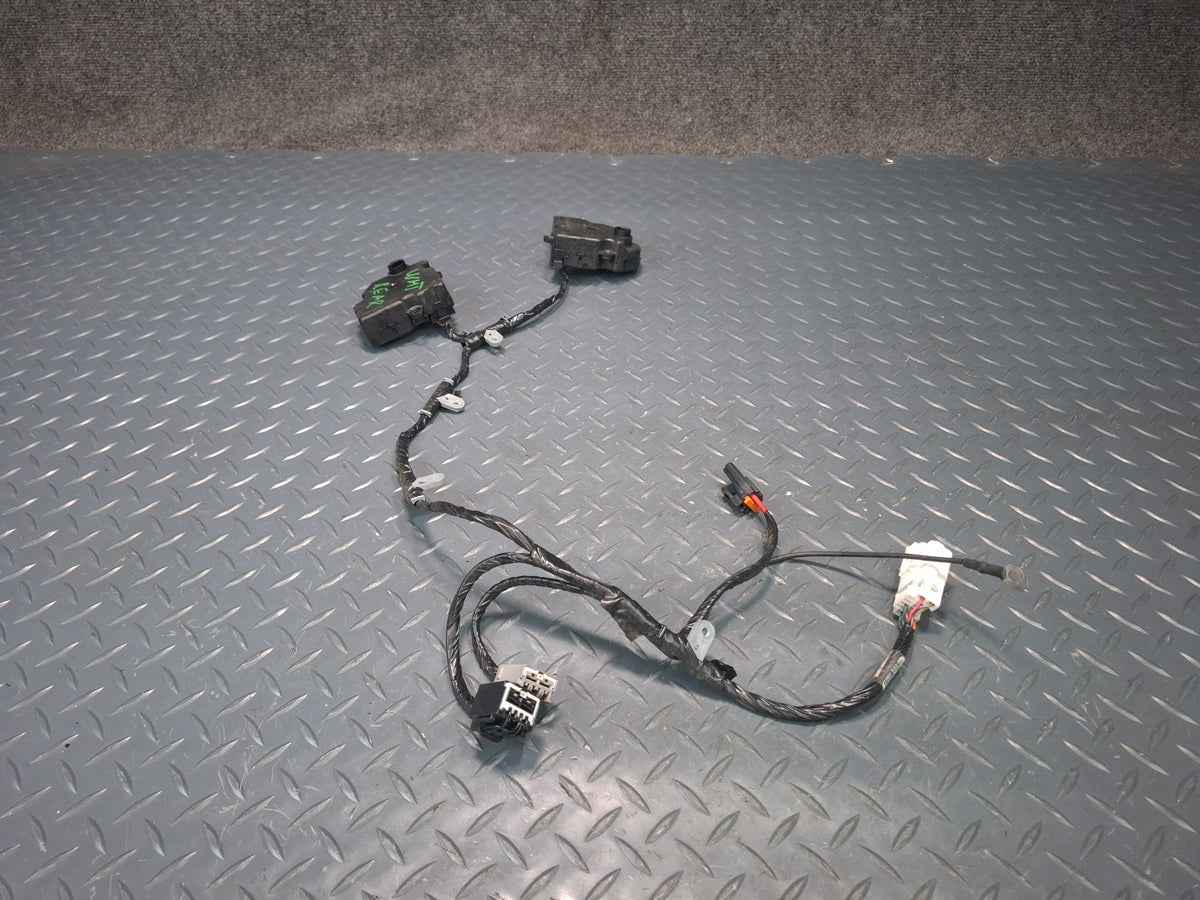 2008-2009 Hummer H2 Rear Hvac A/C Air Heater Flap Door Actuator Motor Wiring Set