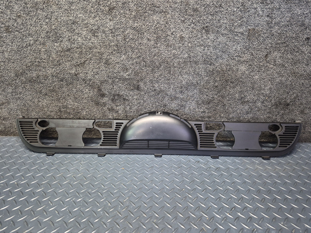 01-06 BMW E46 330Ci Convertible Rear Seat Rollover Bar Trim Cover Black OEM