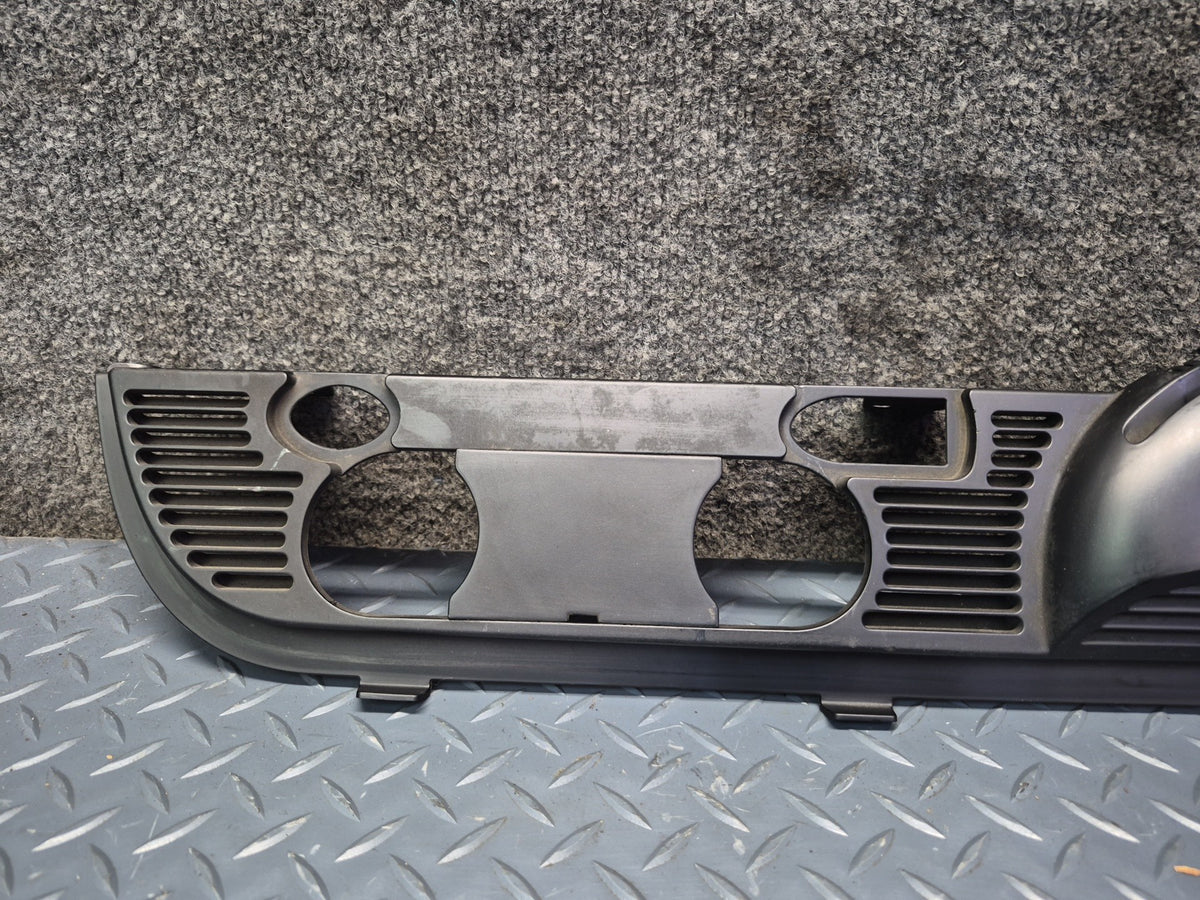 01-06 BMW E46 330Ci Convertible Rear Seat Rollover Bar Trim Cover Black OEM
