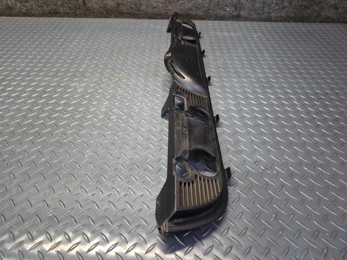 01-06 BMW E46 330Ci Convertible Rear Seat Rollover Bar Trim Cover Black OEM