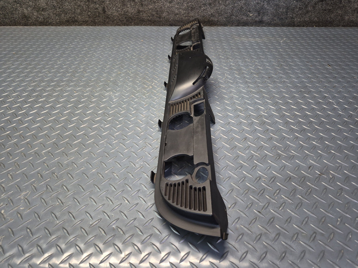 01-06 BMW E46 330Ci Convertible Rear Seat Rollover Bar Trim Cover Black OEM
