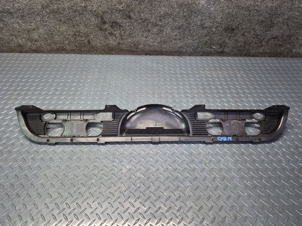 01-06 BMW E46 330Ci Convertible Rear Seat Rollover Bar Trim Cover Black OEM