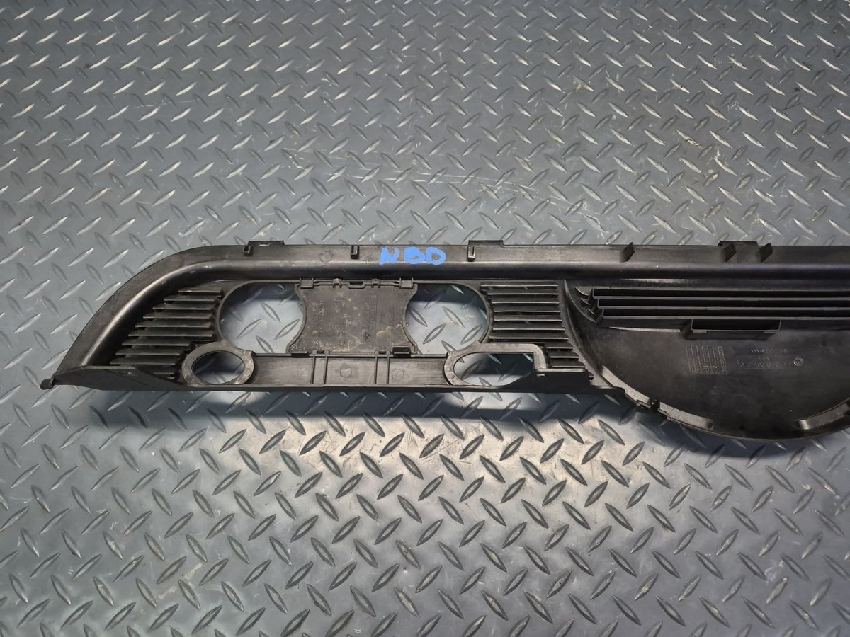 01-06 BMW E46 330Ci Convertible Rear Seat Rollover Bar Trim Cover Black OEM