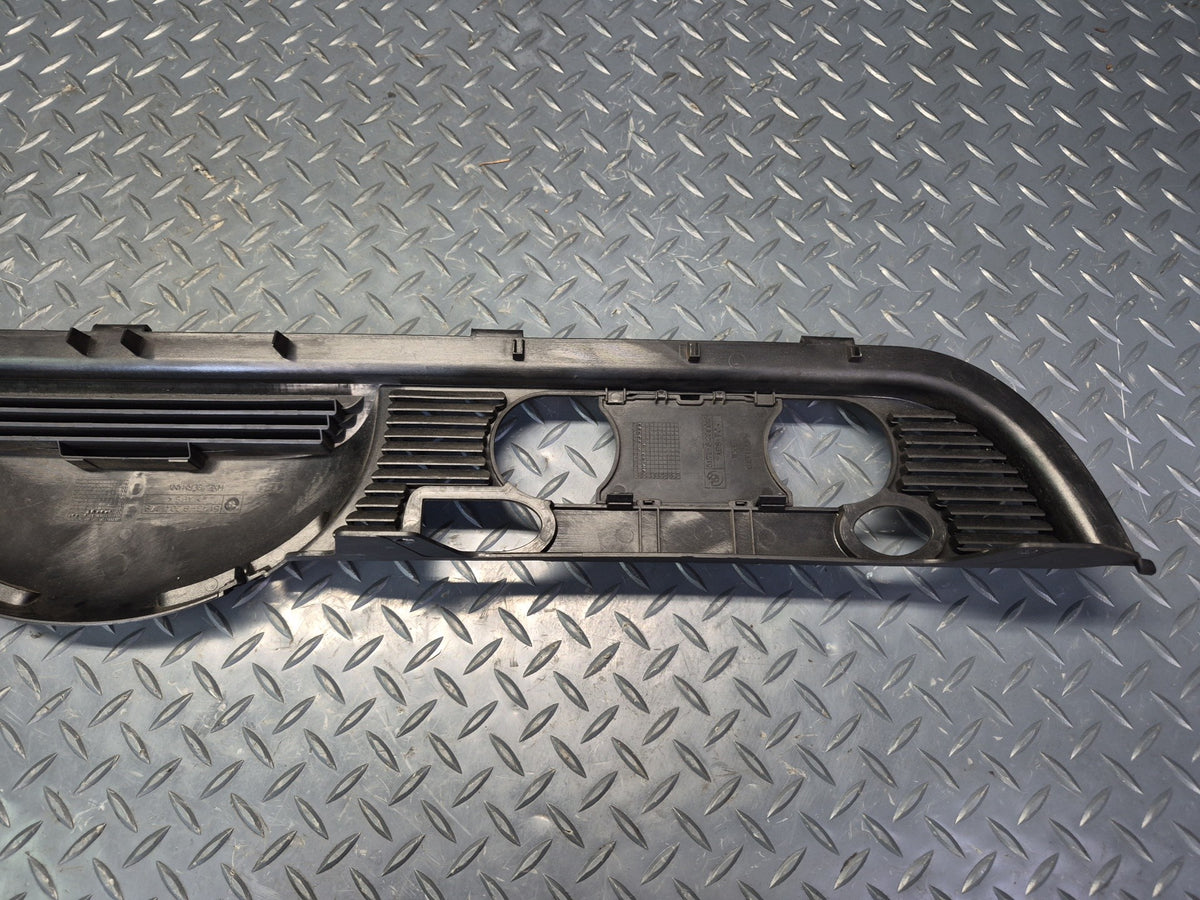 01-06 BMW E46 330Ci Convertible Rear Seat Rollover Bar Trim Cover Black OEM