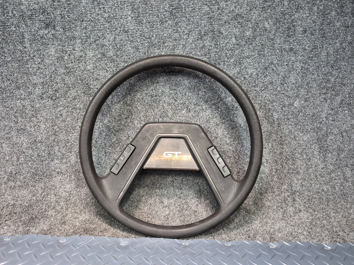 82-85 Toyota Celica GT Gt-s RA65 Steering Wheel Black w Controls OEM