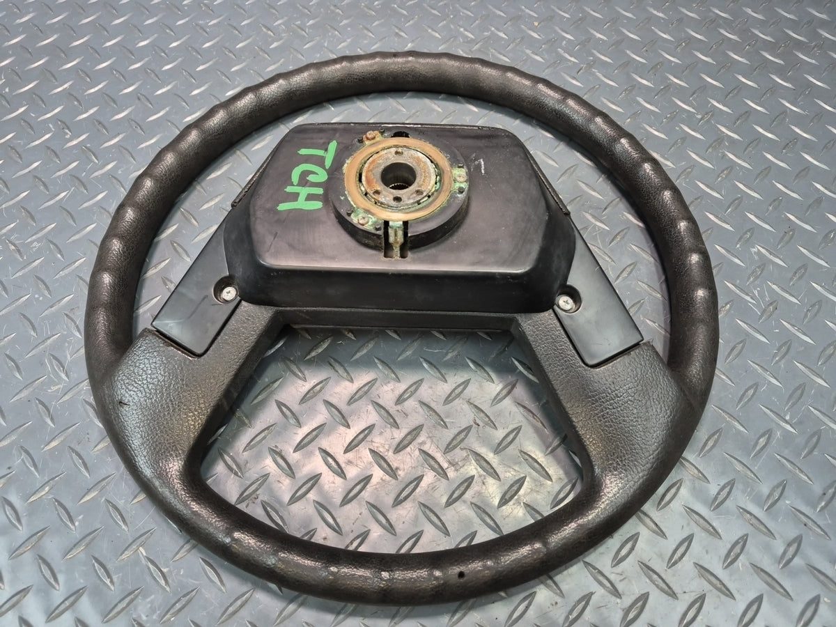 82-85 Toyota Celica GT Gt-s RA65 Steering Wheel Black w Controls OEM