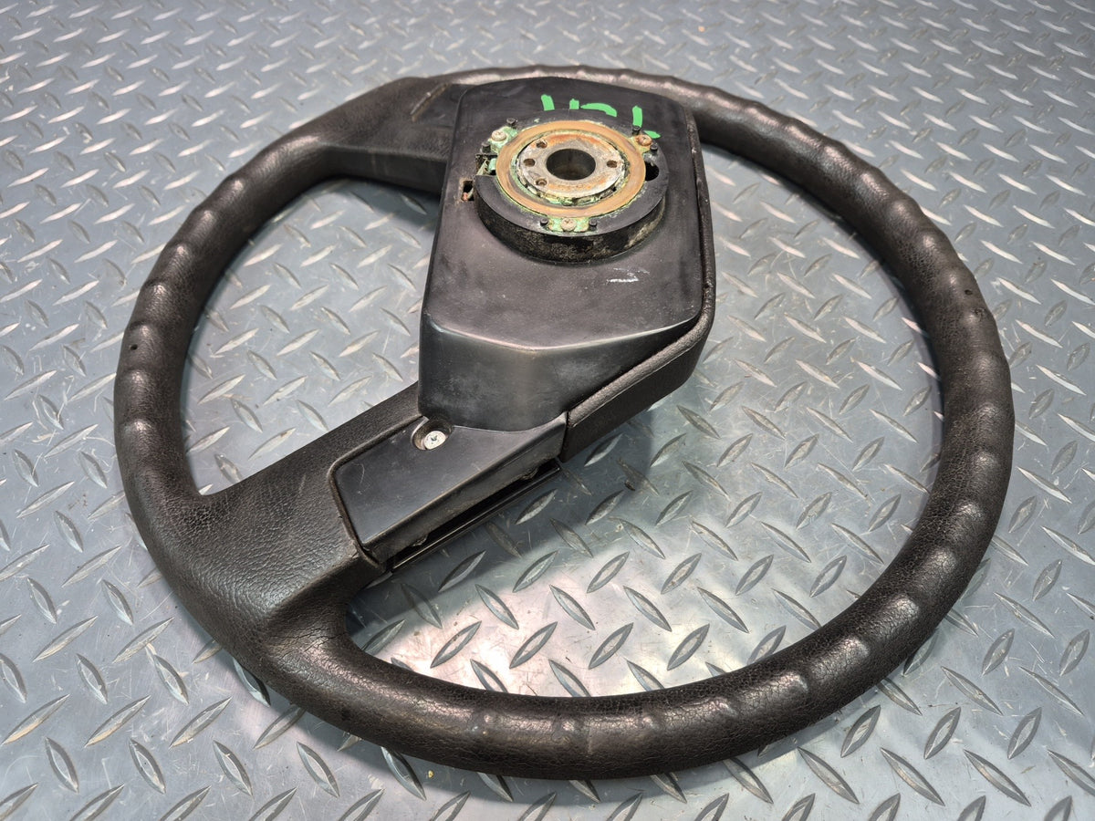 82-85 Toyota Celica GT Gt-s RA65 Steering Wheel Black w Controls OEM
