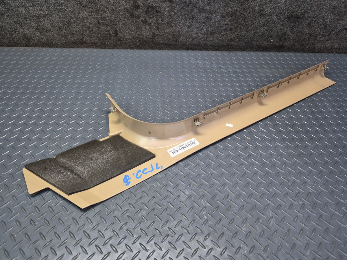 05-09 Chevrolet Corvette C6 Set of 2 Front Door Scuff Sill Plate Trim Panel OEM