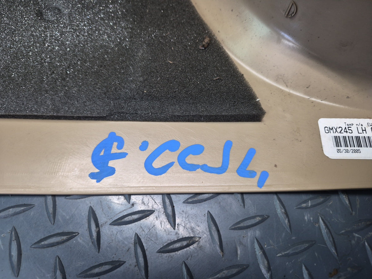 05-09 Chevrolet Corvette C6 Set of 2 Front Door Scuff Sill Plate Trim Panel OEM