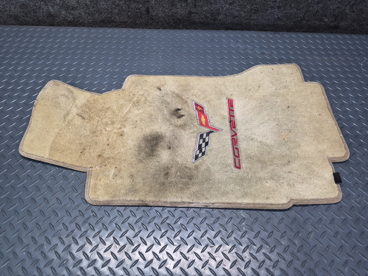 05-09 Chevrolet Corvette C6 Set of 2 Front Carpet Floor MAT OEM Damaged