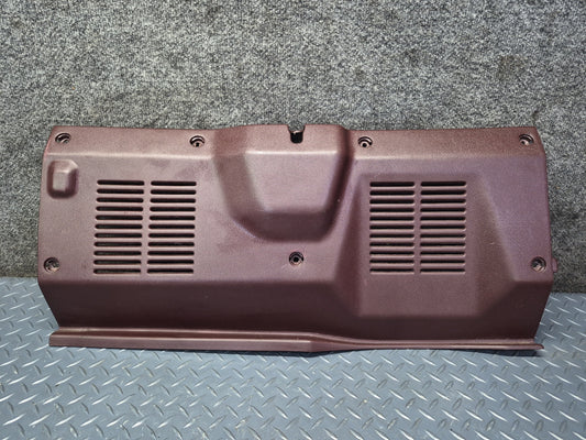 86-92 Toyota Supra MA70L Rear Trunk Hatch Trim Cover Panel Maroon OEM