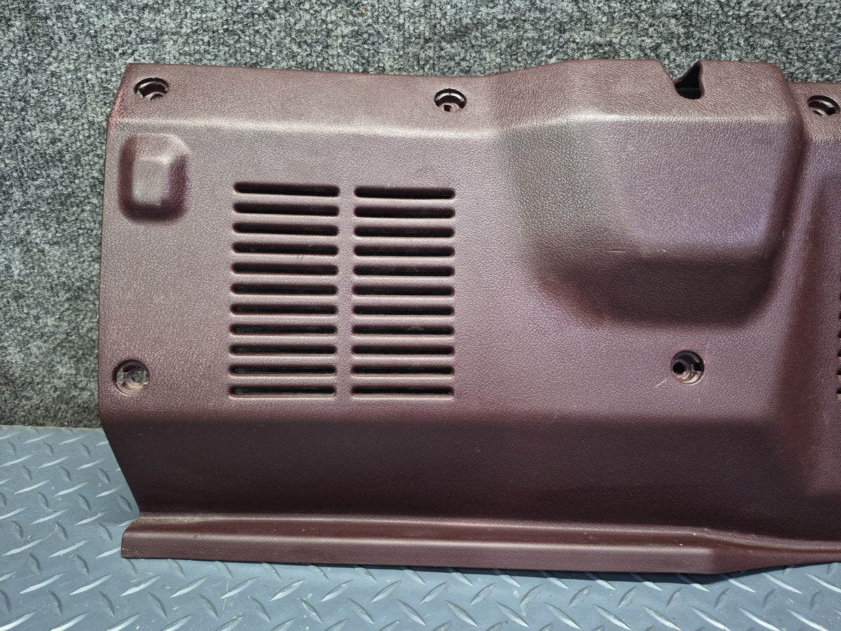 86-92 Toyota Supra MA70L Rear Trunk Hatch Trim Cover Panel Maroon OEM