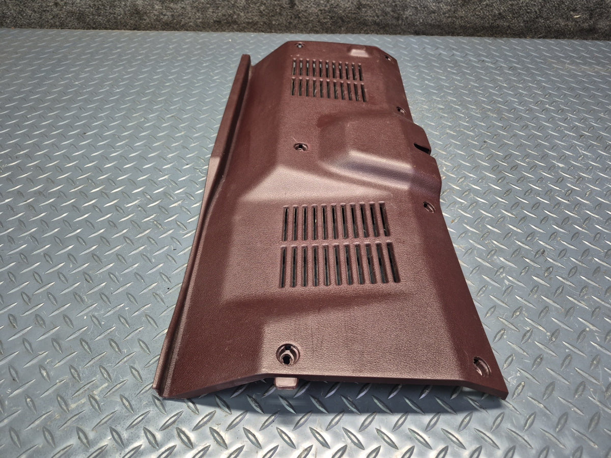 86-92 Toyota Supra MA70L Rear Trunk Hatch Trim Cover Panel Maroon OEM