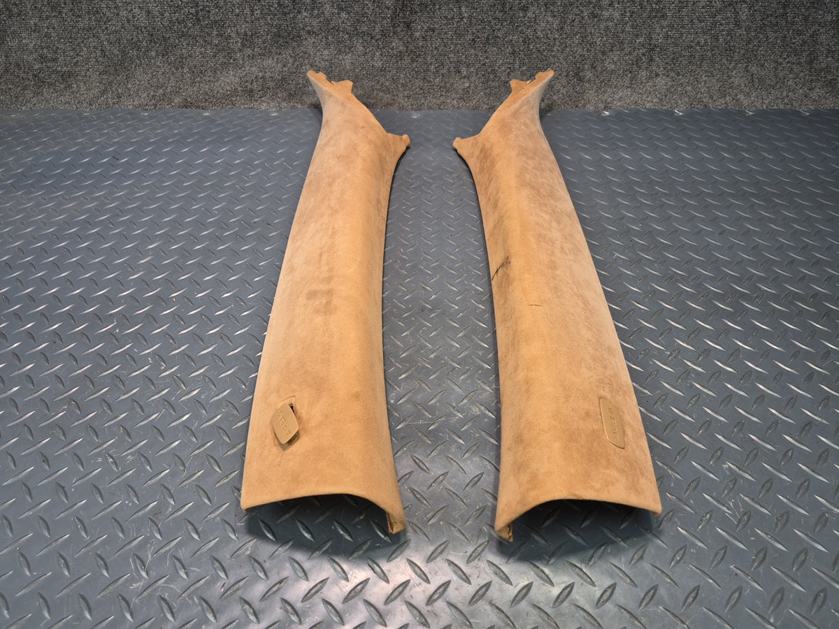 2003-2010 Porsche Cayenne 957 Front Interior A Pillar Trim Panel Set Damaged
