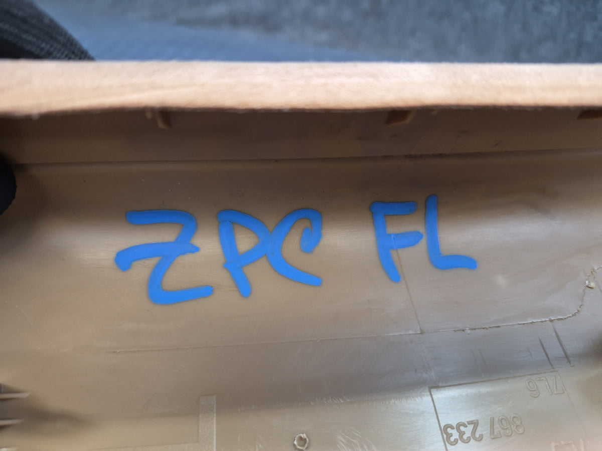 2003-2010 Porsche Cayenne 957 Front Interior A Pillar Trim Panel Set Damaged