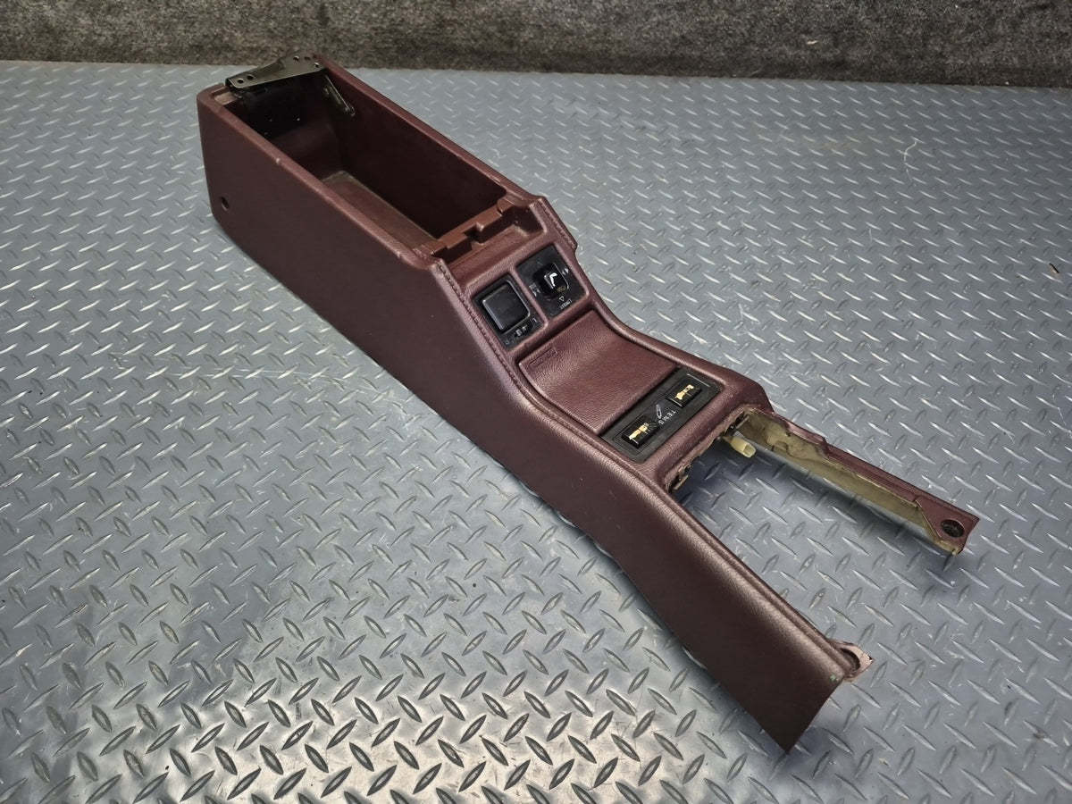 86-89 Toyota Supra MA71 Center Console Trim Cover Panel w Switch Damaged