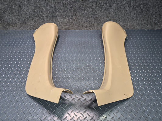 05-13 Chevrolet Corvette C6 Set of 2 Interior B Pillar Trim Cover Panel OEM