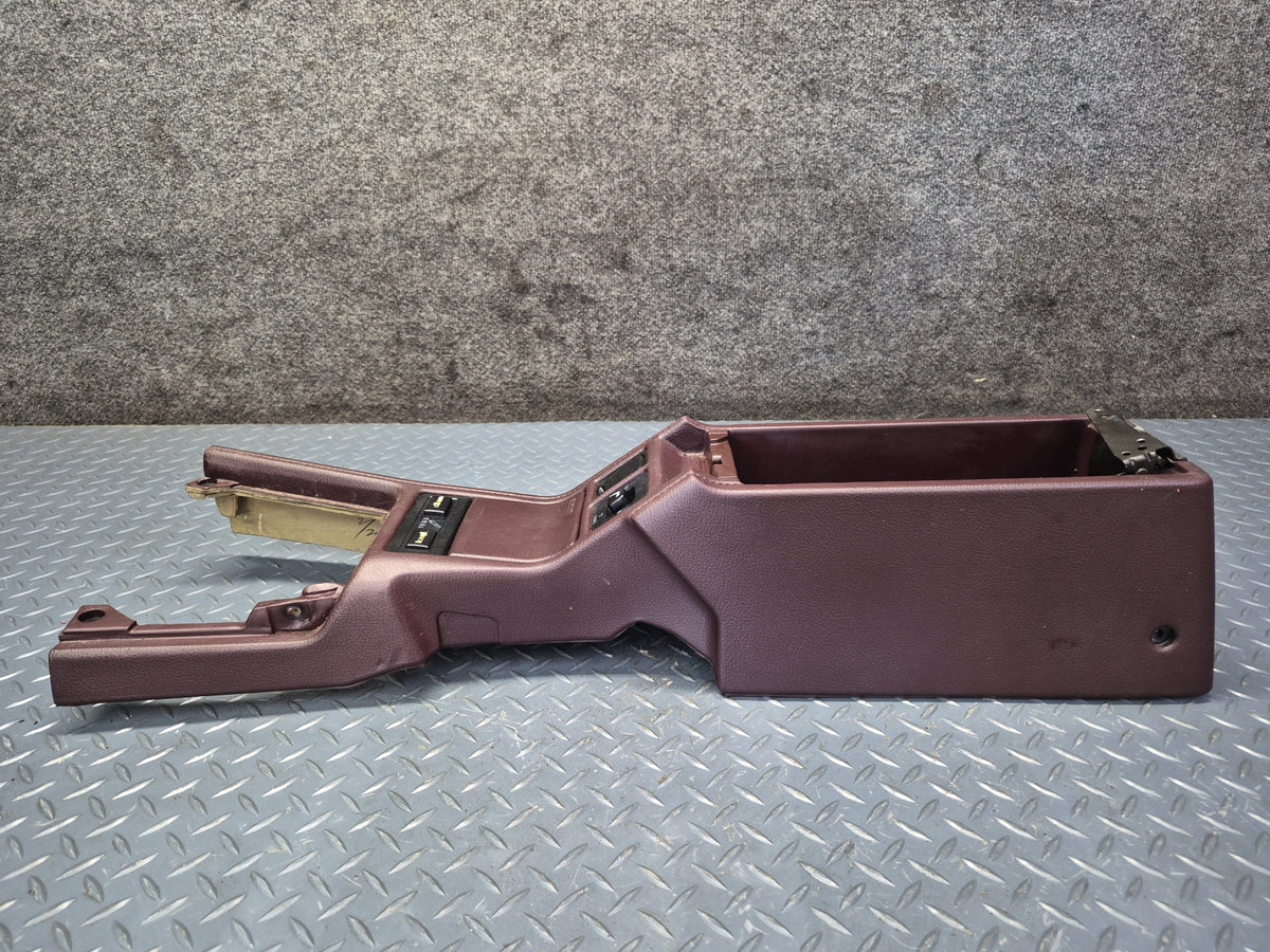 86-89 Toyota Supra MA71 Center Console Trim Cover Panel w Switch Damaged