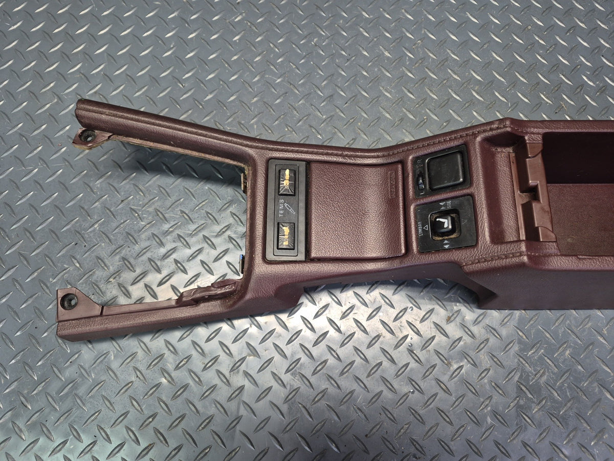 86-89 Toyota Supra MA71 Center Console Trim Cover Panel w Switch Damaged