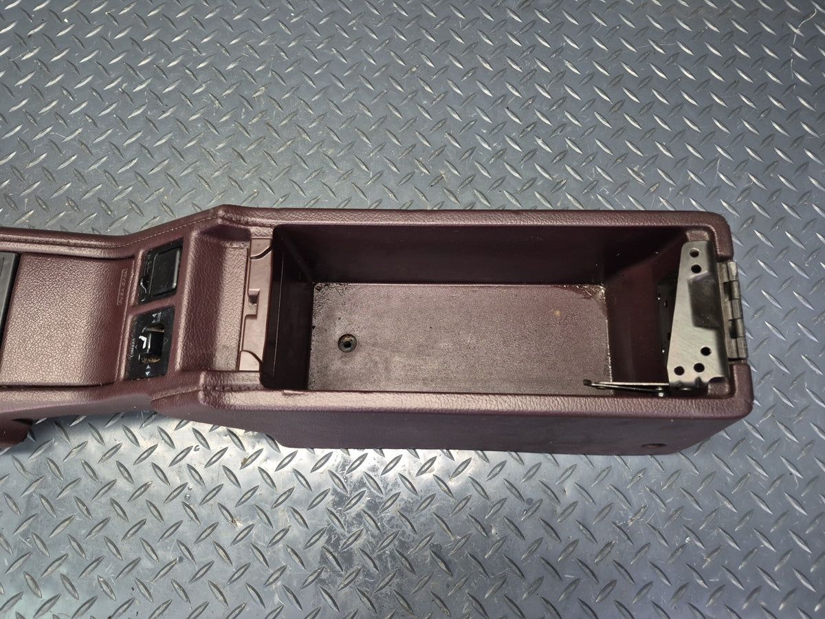 86-89 Toyota Supra MA71 Center Console Trim Cover Panel w Switch Damaged