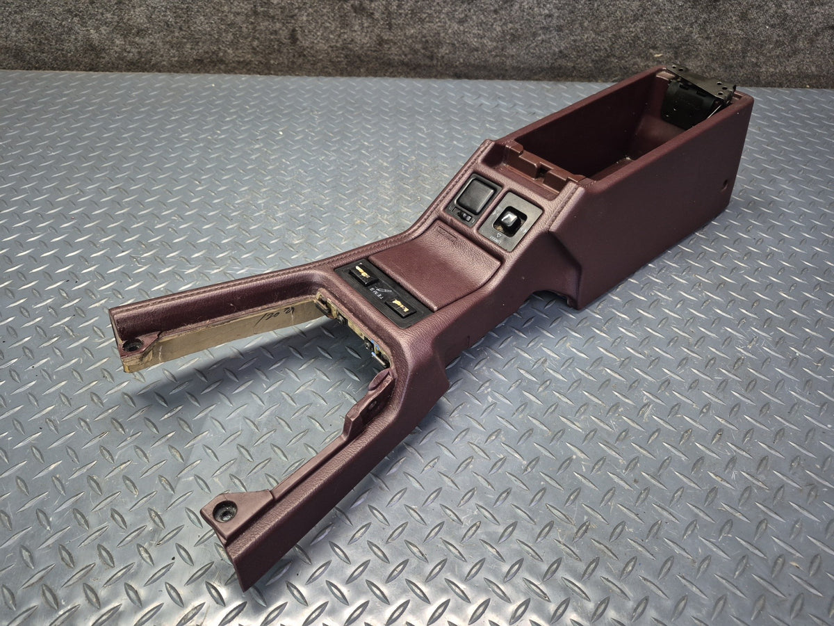 86-89 Toyota Supra MA71 Center Console Trim Cover Panel w Switch Damaged