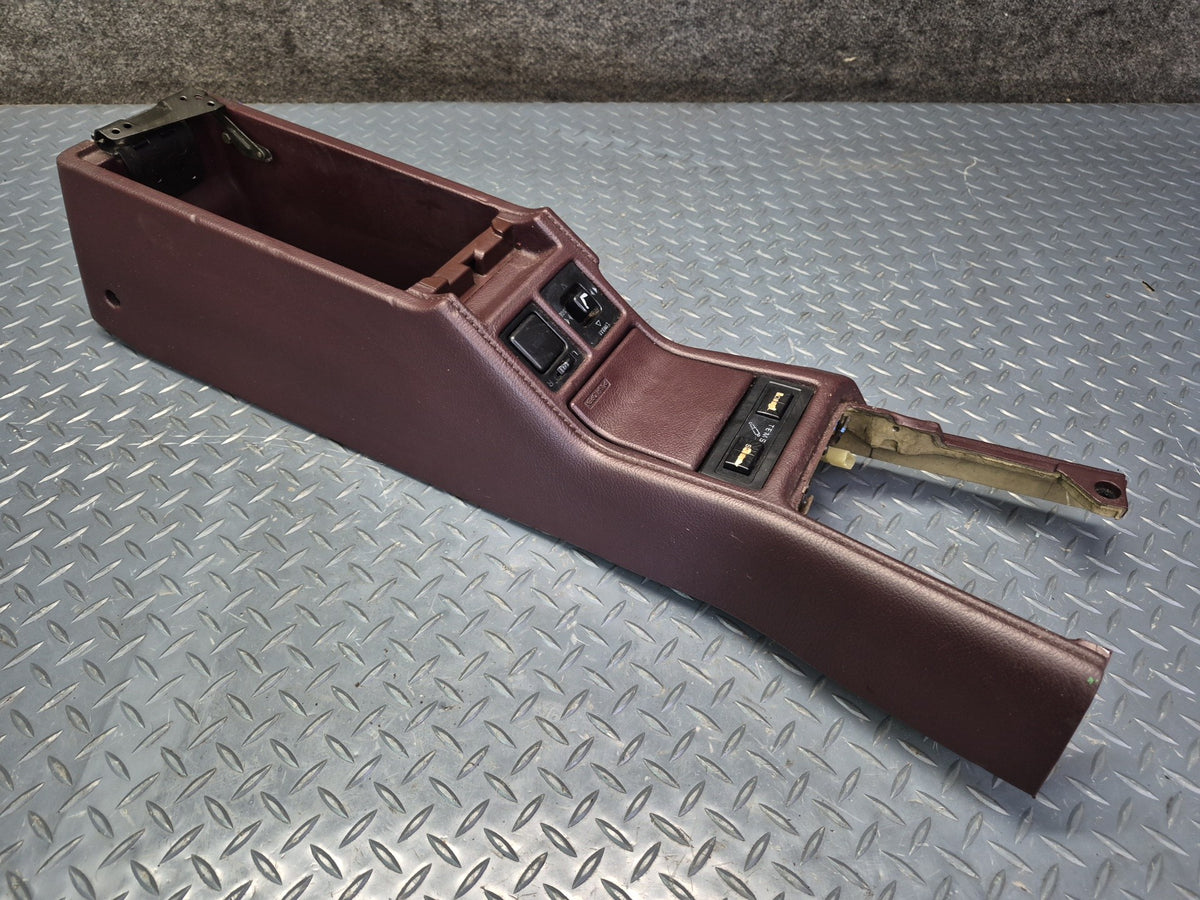 86-89 Toyota Supra MA71 Center Console Trim Cover Panel w Switch Damaged