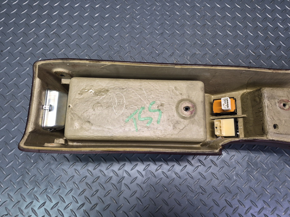 86-89 Toyota Supra MA71 Center Console Trim Cover Panel w Switch Damaged