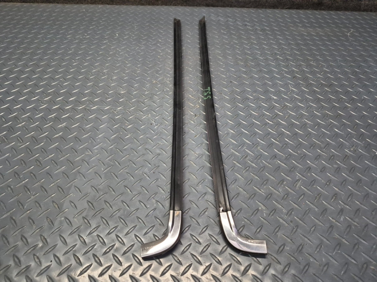 86-92 Toyota Supra MA71 Front Windshield Trim Molding Strip Cover Set OEM