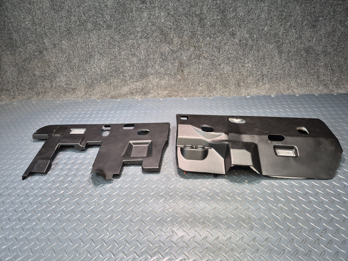 2003-2010 Porsche Cayenne 958 Under Dash Front Left & Right Trim Panel Set of 2