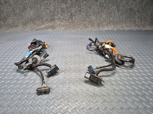 05-09 Chevrolet Corvette C6 Set of 2 Left & Right Door Wire Wiring Harness OEM