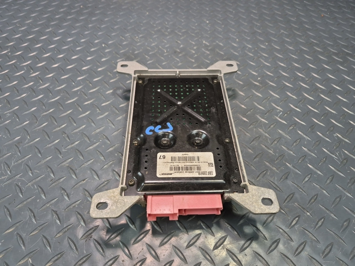 05-06 Chevrolet Corvette C6 Conv Bose Radio Amplifier AMP 15270620 OEM