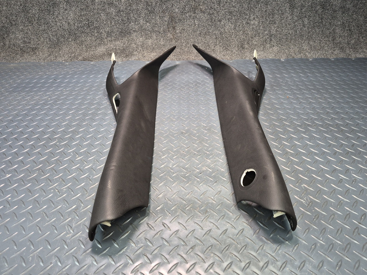 05-09 Chevrolet Corvette C6 Set of 2 Front Interior A Pillar Trim Panel OEM