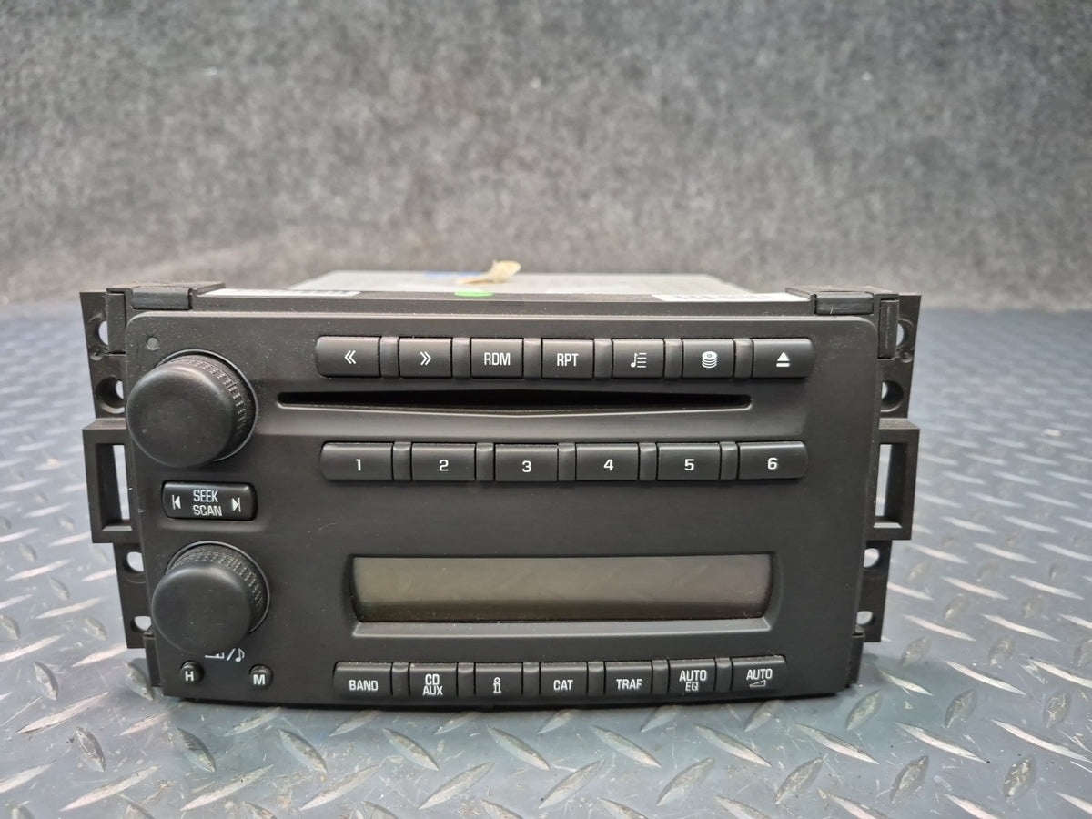 05-06 Chevrolet Corvette C6 Radio CD Player Receiver Head Unit 15286444 OEM